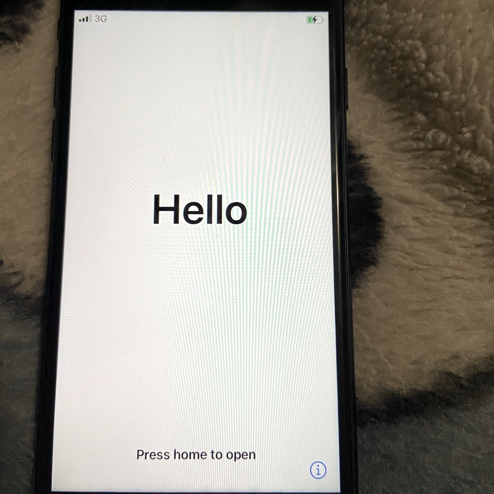 Black iPhone 7